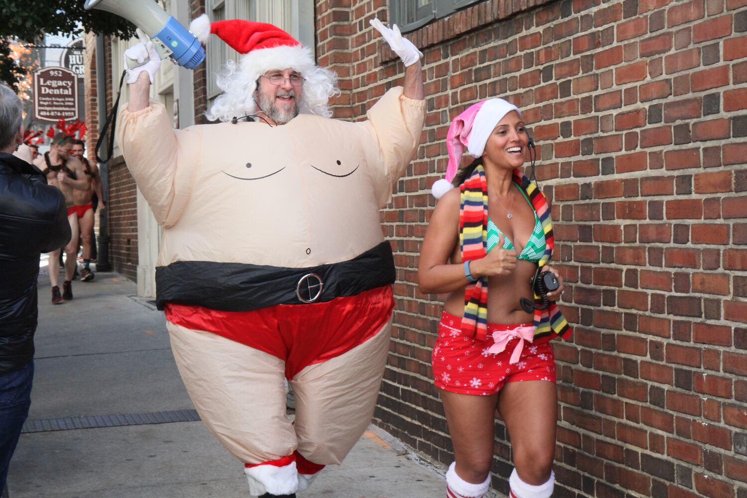 Santa Speedo Run 2014