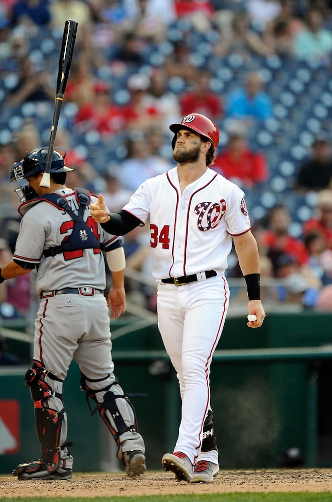 Photos: Julio Teheran gets a win as Braves rout Nationals