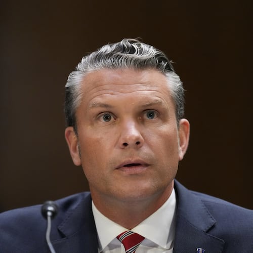 Defense Secretary Pete Hegseth testifies at a Senate Appropriations Committee hearing, Tuesday, July 21, 2026, on Capitol Hill in Washington. (AP Photo/Jacquelyn Martin)