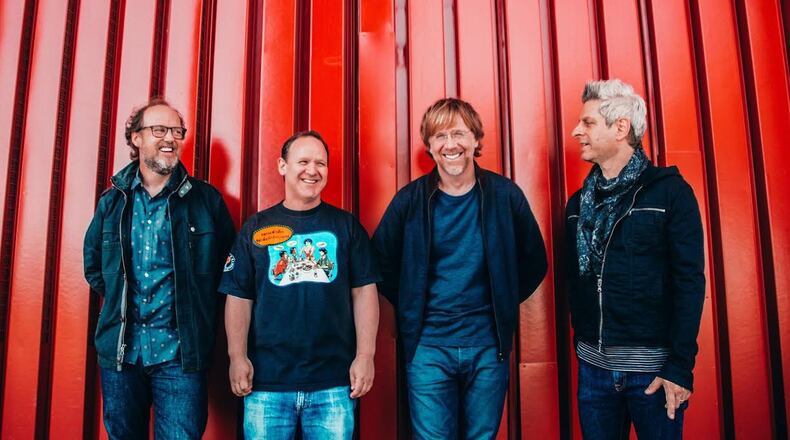 Phish begins a weekend of shows at Verizon Amphitheatre.