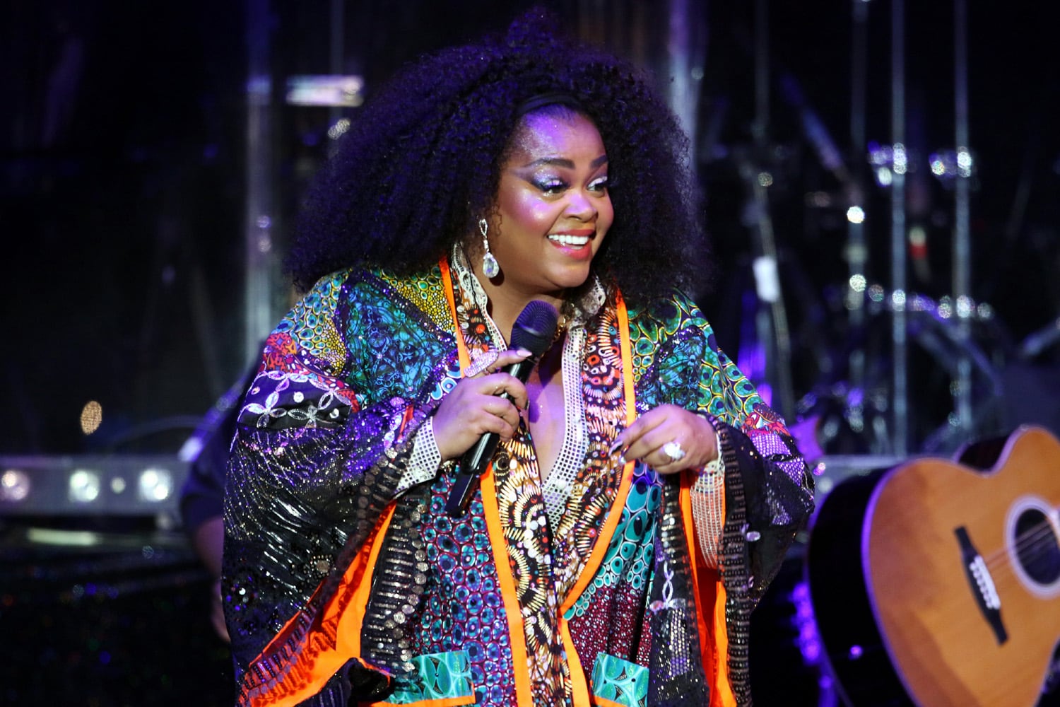 Jill Scott entertained a sold-out crowd at her ‘Who is Jill Scott? Words & Sounds Vol. 1’ 23rd anniversary tour on Saturday, May 6, 2023 at Cadence Bank Amphitheatre at Chastain. Robb Cohen for The Atlanta Journal-Constitution