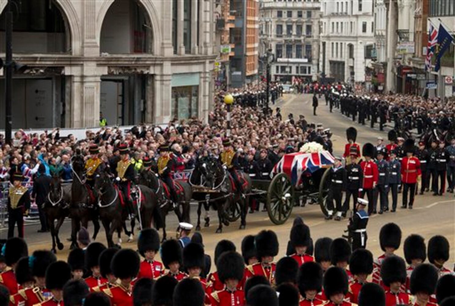 Margaret Thatcher funeral