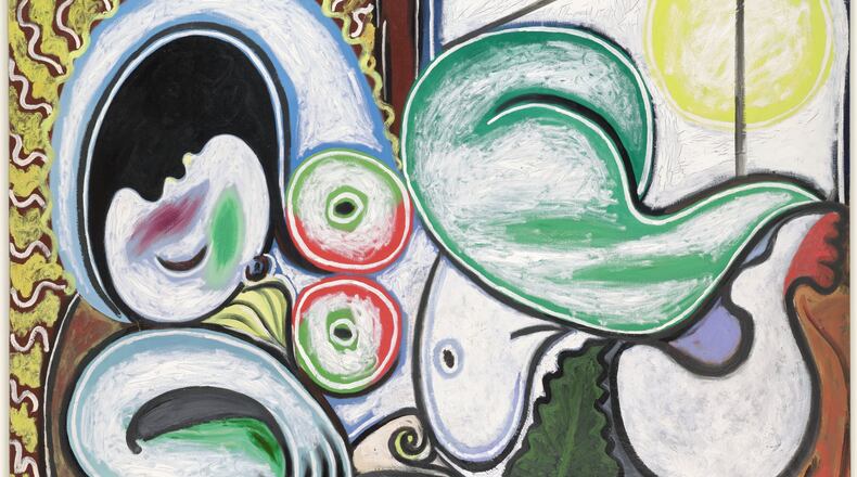 "Reclining Nude," by Pablo Picasso from 1932, is part of the Calder-Picasso exhibit coming to the High Museum June 26. More than 100 drawings paintings and sculptures by Picasso and Alexander Calder will be on display through the summer. Photos: Courtesy High Museum