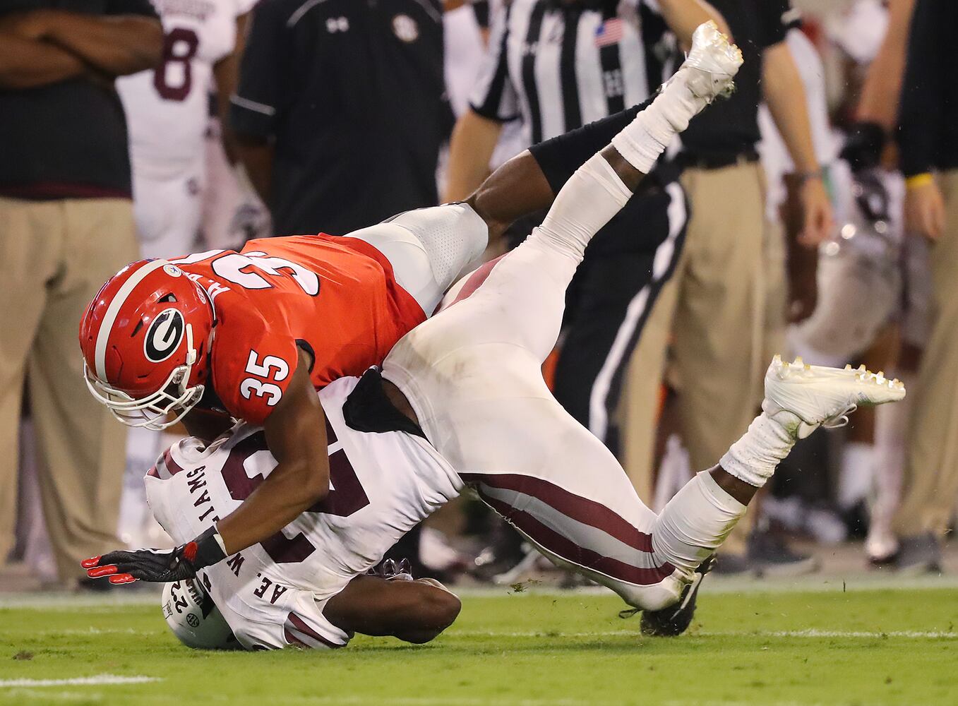 Photos: Georgia dominates Mississippi State, improves to 4-0