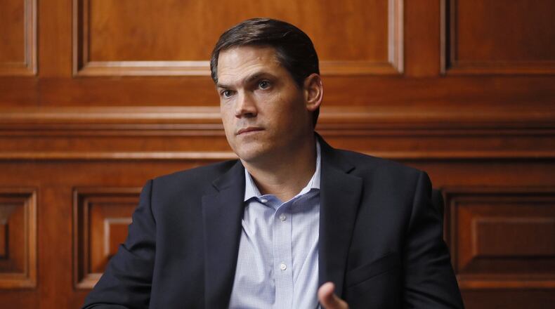 Georgia Lt. Gov. Geoff Duncan has called on the state Senate’s Republican and Democratic caucuses to reach an agreement on new sexual harassment rules regarding senators and staff members. Bob Andres / bandres@ajc.com