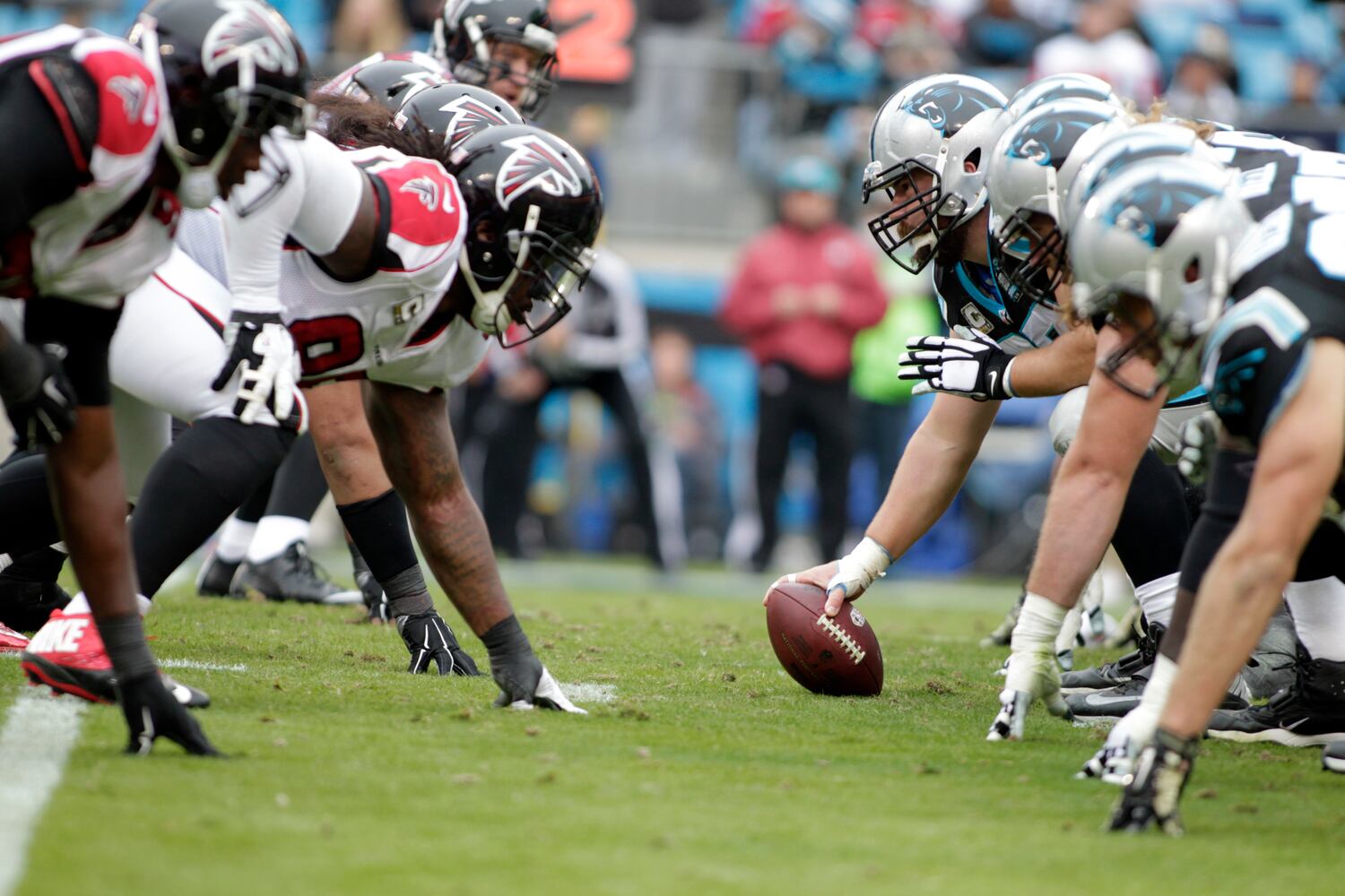 Falcons at Panthers football
