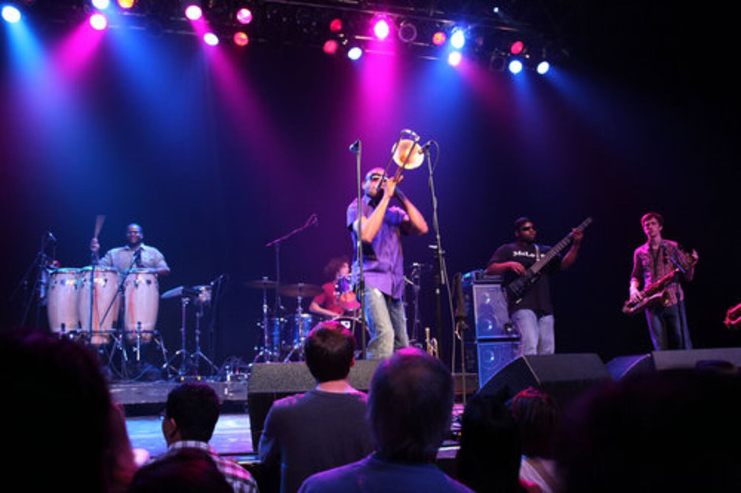 Trombone Shorty gets funky at Center Stage