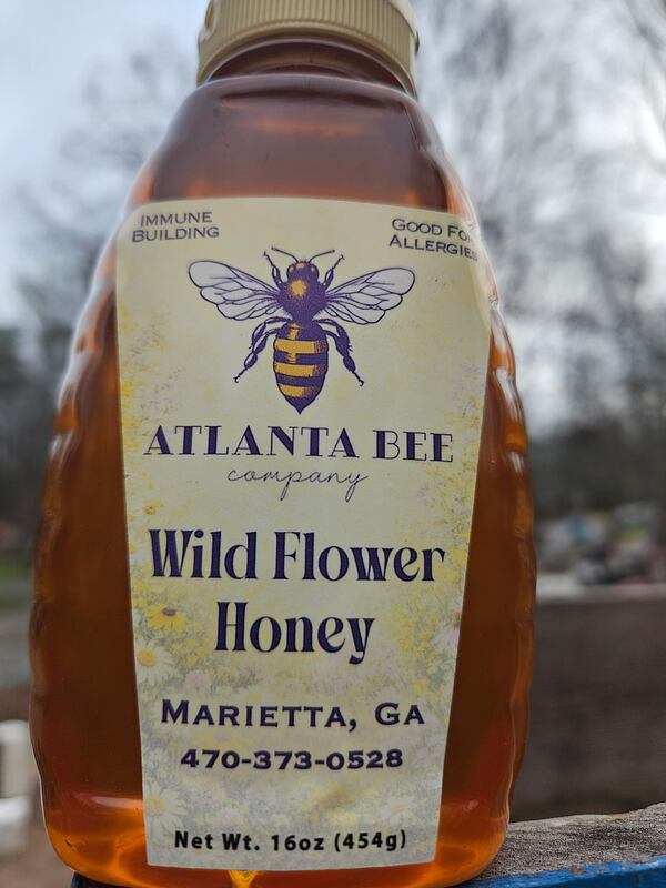 Edward L. “Bean” Morgan Jr. operates Bean's Bees and Honey. He offers local honey year-round from hives he has across metro Atlanta. (Courtesy of Edward L. Morgan Jr.)