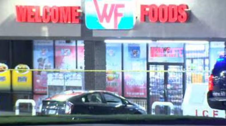 Police are investigating a deadly shooting Saturday night at a DeKalb County strip mall