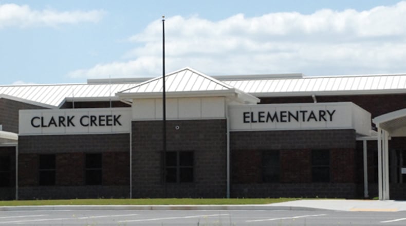Clark Creek ES Stem Academy is one of six additional Cherokee County schools to get new security foyers. CHEROKEE COUNTY SCHOOLS