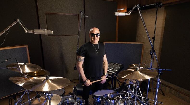 Drummer Kenny Aronoff is conducting a drum clinic at Guitar Center in Brookhaven on June 27, 2024 to celebrate the 50th anniversary of musical instrument company Tama Drums. Courtesy of Lou Countryman