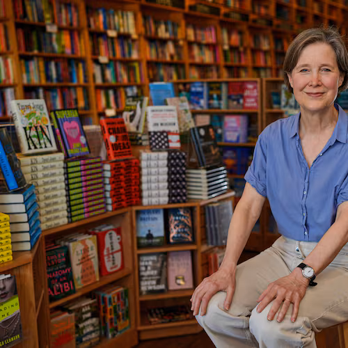 Nashville author and bookstore owner Ann Patchett follows her 2023 Pulitzer nominated novel with "Whistler." (George Walker IV/AP)