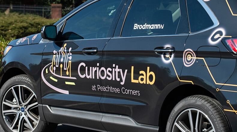 Peachtree Corners’ Curiosity Lab partner Brodmann17 has joined the 5G Open Innovation Lab (5GOILab) after several months of successful tests of its state-of-the-art Advanced Driver Assistance System technology in the city. (Courtesy City of Peachtree Corners)
