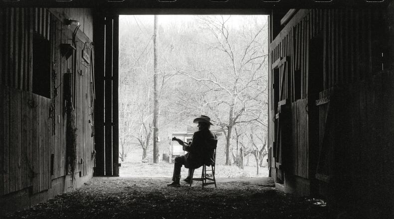 Marty Stuart photographed Bluegrass legend Bill Monroe in 1995 for an image titled “Last Winter.” Contributed by © Marty Stuart