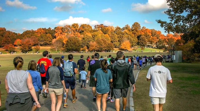 The Atlanta Out of Darkness Community Walk last October raised more than $325,000 for suicide prevention efforts. Milton will hold a “Community Conversation” on suicide Tuesday, Sept. 10. CONTRIBUTED