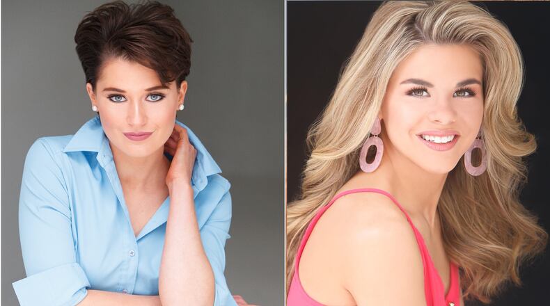 Victoria Hill (left) is Miss Georgia 2019. Mary Wilhelmina Hodges (right) is Miss Georgia's Outstanding Teen 2019.