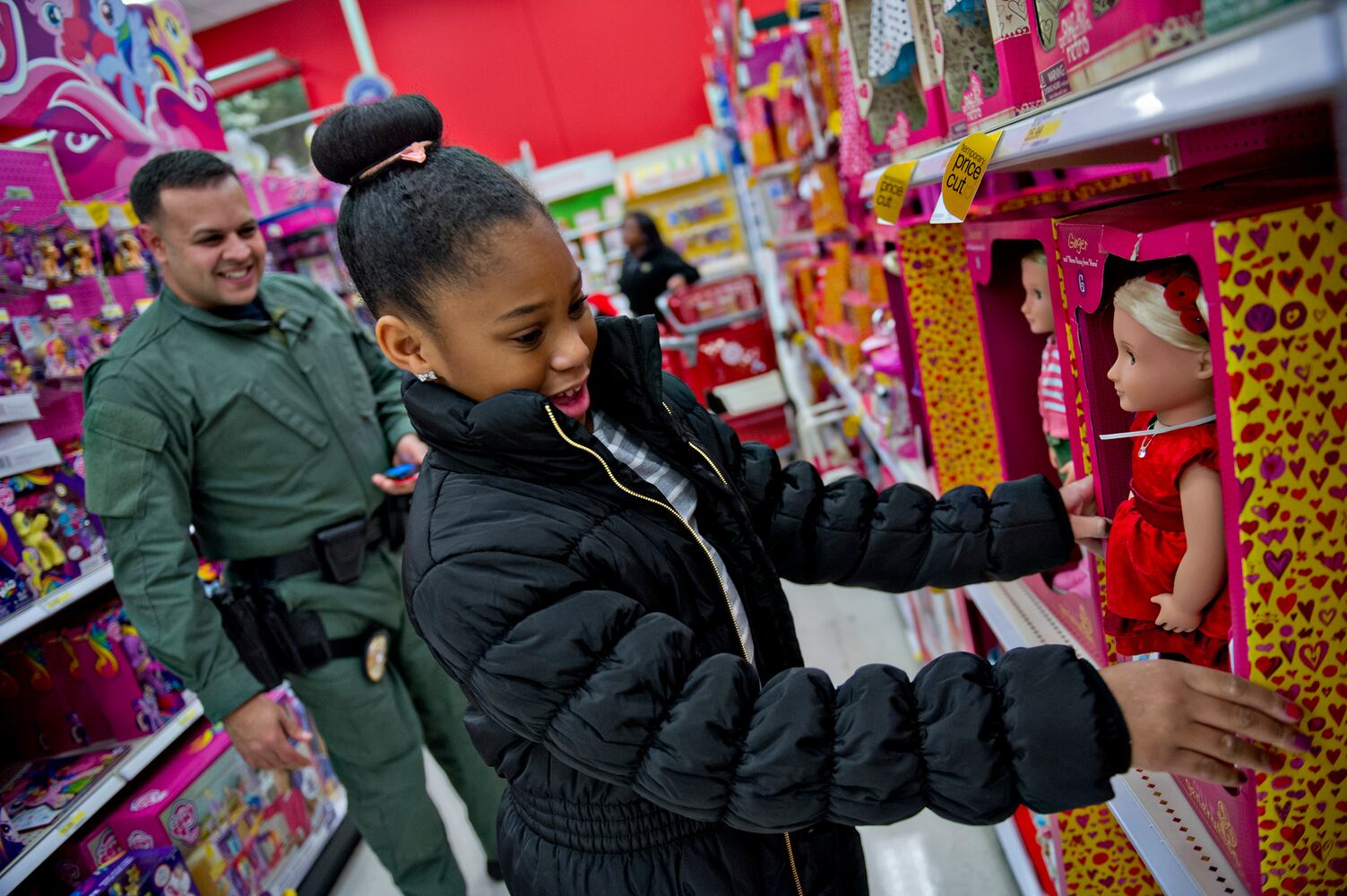 Brookhaven Police 'Shop with a Badge' event