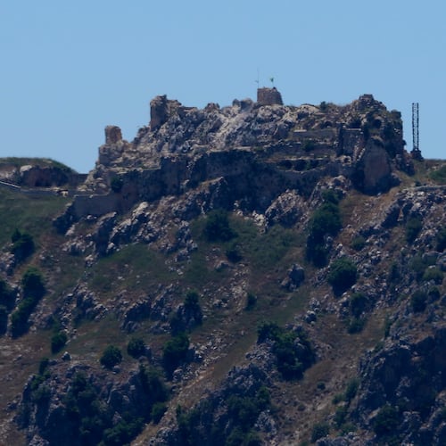 A view of Beaufort Castle, southeast Lebanon, Friday, June 5, 2026. (AP Photo/Hussein Malla)