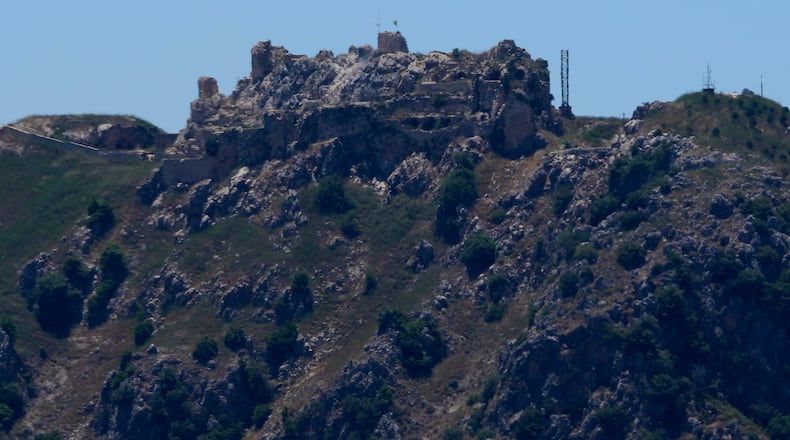 A view of Beaufort Castle, southeast Lebanon, Friday, June 5, 2026. (AP Photo/Hussein Malla)