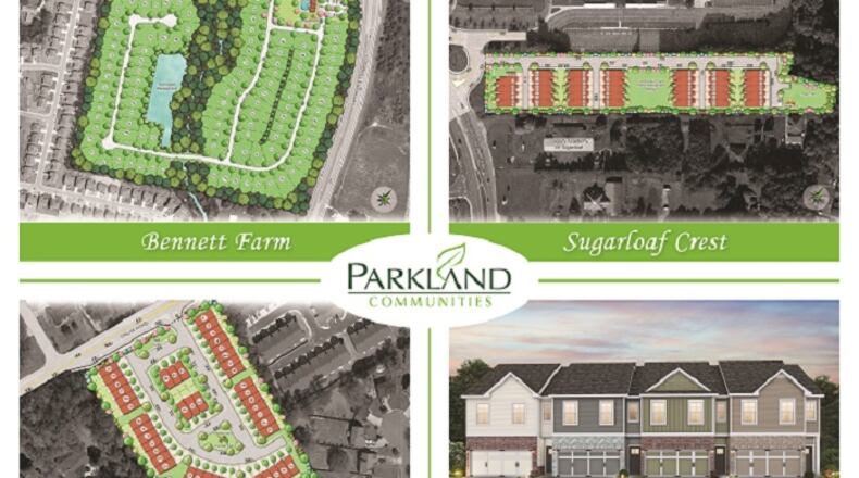 Parkland Communities recently won three zoning approvals from Gwinnett County. Contributed