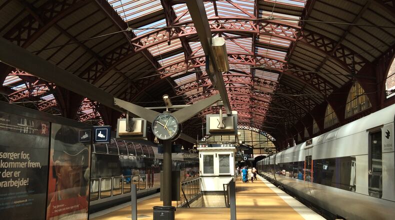In an undated handout photo, the train station in Copenhagen, Denmark. Traveling through Europe by train can be an adventure all on its own. (Susan Keith via The New York Times)