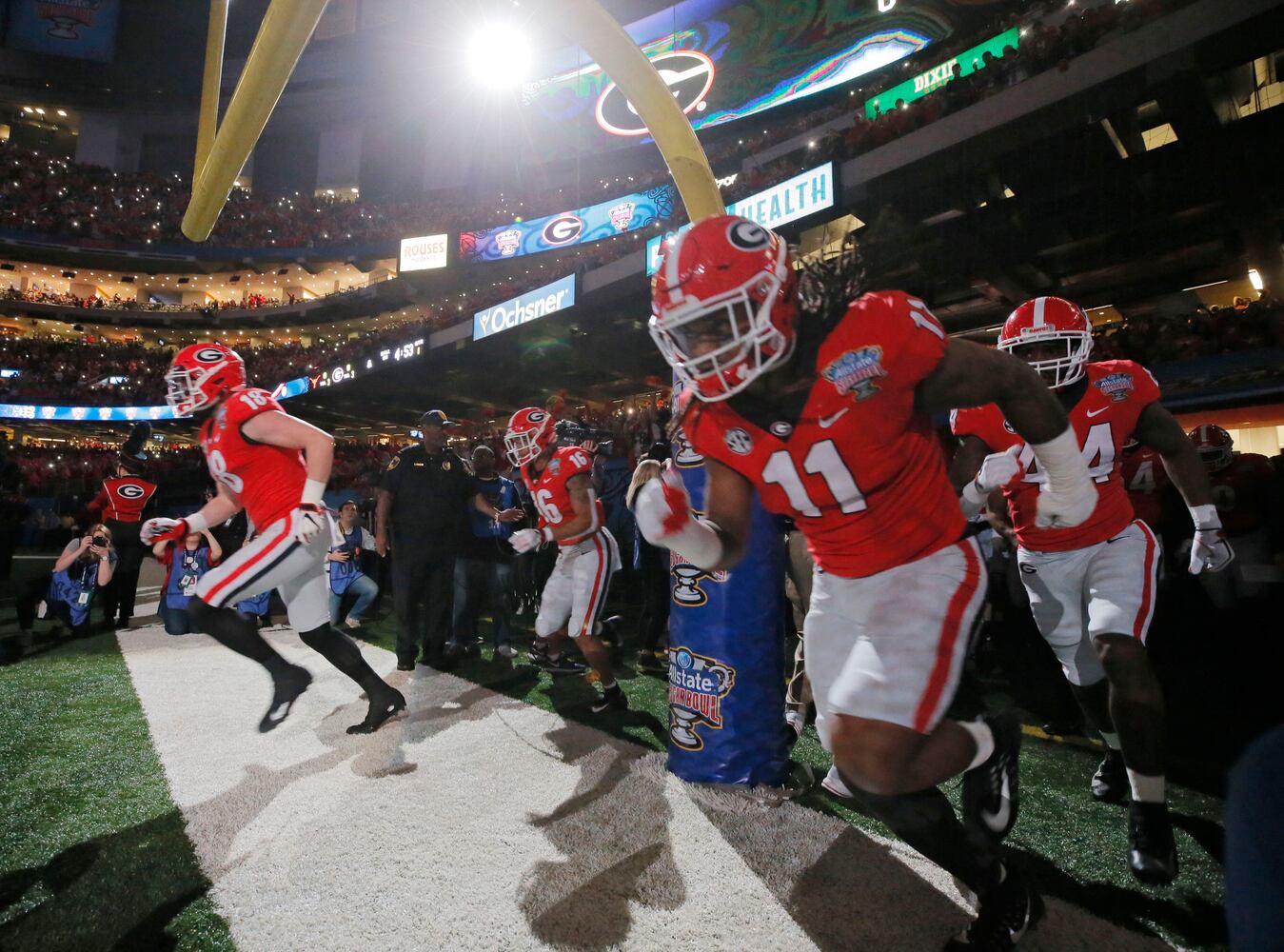 Photos: The scene as Georgia plays Texas in the Sugar Bowl