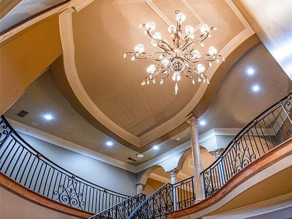 Tameka "Tiny" Cottle's McDonough home features a grand entryway. BADON COMMERCIAL REAL ESTATE