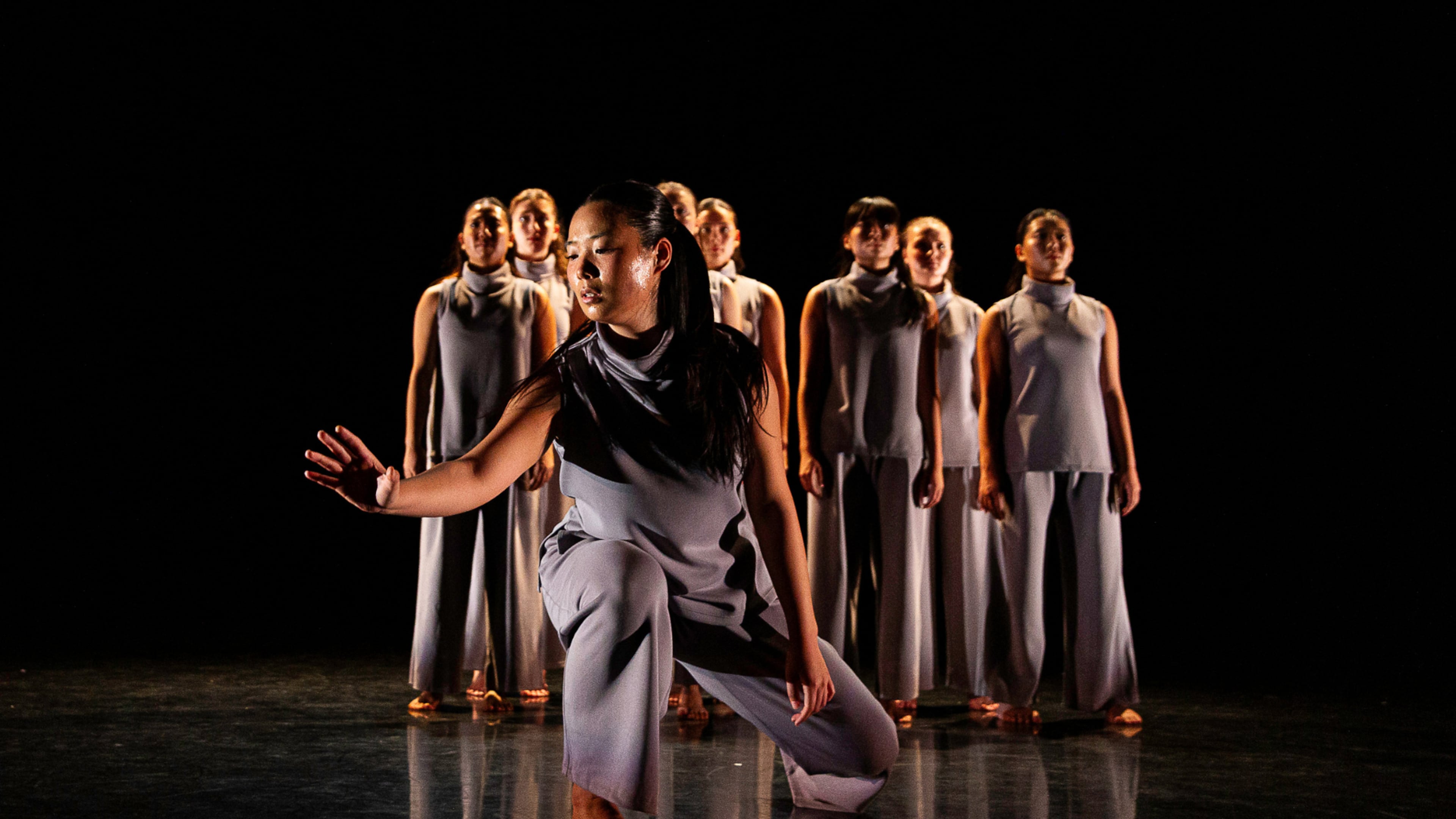The Emory Dance Company will perform works by faculty members Gregory Catellier and Kristin O’Neal, Mara Mandradjieff, Emory Arts Fellow Madelyn Sher, and guest artists Meg Gourley and Andre Lumpkin in its fall concert. (Courtesy of Shannel Resto)