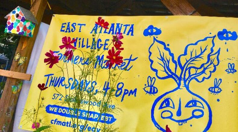 Reopening on March 31, the East Atlanta Village (EAV) Farmers Market will reopen from 4-8 p.m. every Thursday through Nov. 17 at 572 Stokeswood Ave., Atlanta. (Courtesy of East Atlanta Village Farmers Market)