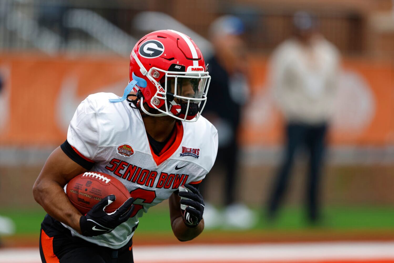 Bulldogs at the Senior Bowl