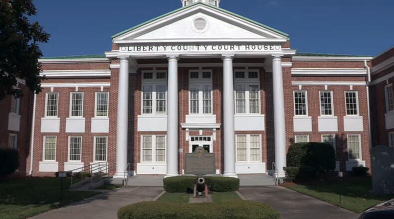 The Liberty County courthouse.