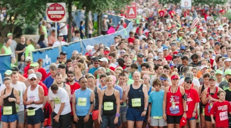 It's all about past performance: Race officials sort registrants into "waves" for the AJC Peachtree Road Race based on certifiable times, not when they registered or whether they're an Atlanta Track Club member.