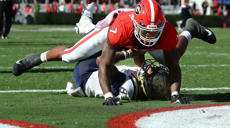 Coaches Poll-Top 25 rankings-Week 13-Georgia football