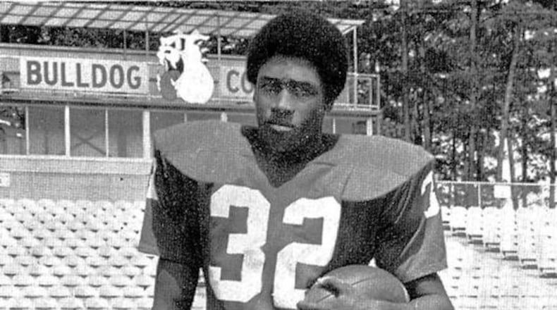 William Andrews in 1974 at Thomasville High School. (AJC file photo)