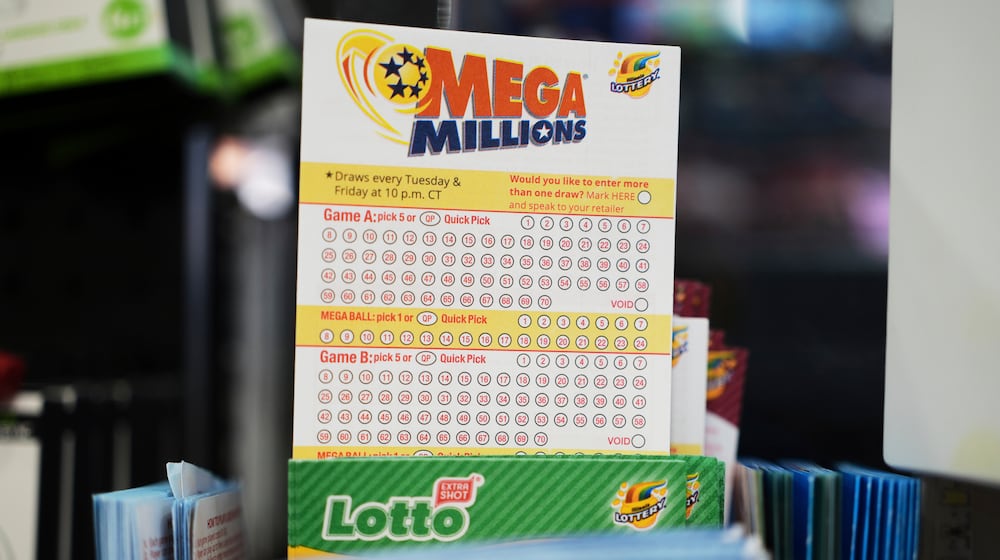 The Mega Millions jackpot was won Friday, Nov. 14, 2025, from the luck of a ticket purchased at a Publix in Newnan. (Nam Y. Huh/AP)