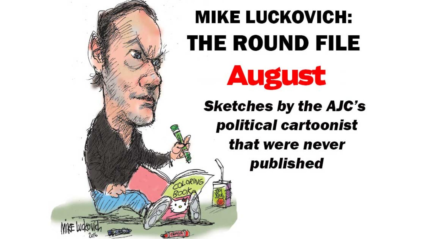 Mike Luckovich: The Round File for August 2019