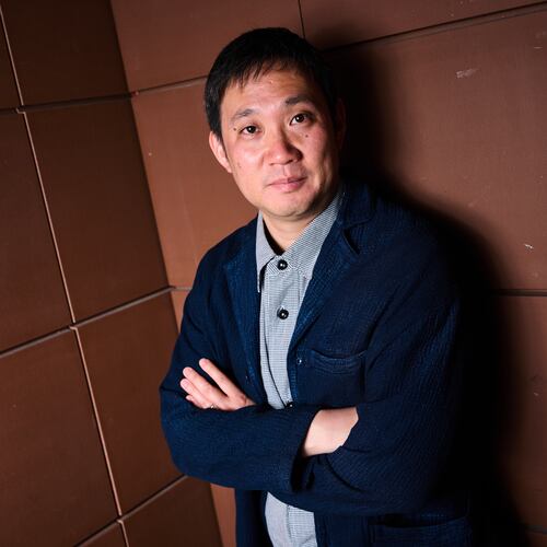 Director Ryusuke Hamaguchi poses for portrait photographs for the film 'All of a Sudden' during the 79th international film festival, Cannes, southern France, Monday, May 18, 2026. (Photo by Scott A Garfitt/Invision/AP)