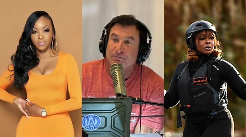 V-103's Jazzy McBee, Q99.7's Bert Weiss and reality star Phaedra Parks are featured in a "briefs" column by Rodney Ho. CONTRIBUTED/RODNEY HO/PEACOCK