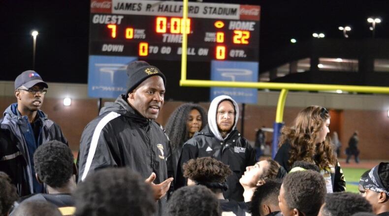 Tucker High School head football coach Bryan Lamar was recently named Coach of the Year by the Atlanta Falcons in a program to honor community coaches. (Photo courtesy of city of Tucker)