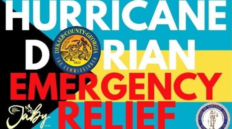 DeKalb County elected officials have launched a Hurricane Dorian Emergency Relief drive.