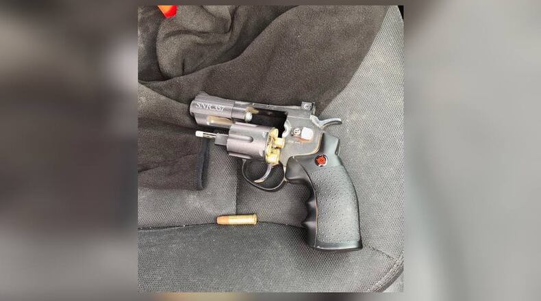 A Pickens County High school student faces a disorderly conduct charge after a BB gun was discovered Thursday in his vehicle on campus, authorities said.