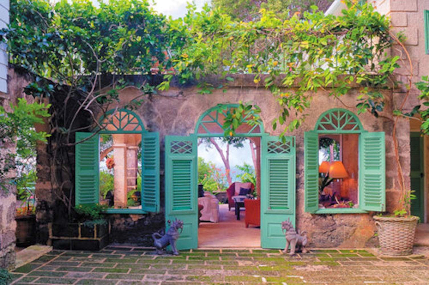 Tropical homes with Caribbean flair