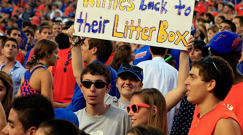 The Gators and Tigers have played every year since 1971 and have been cross-division foes since the SEC split into divisions in 1992 to stage a championship game.