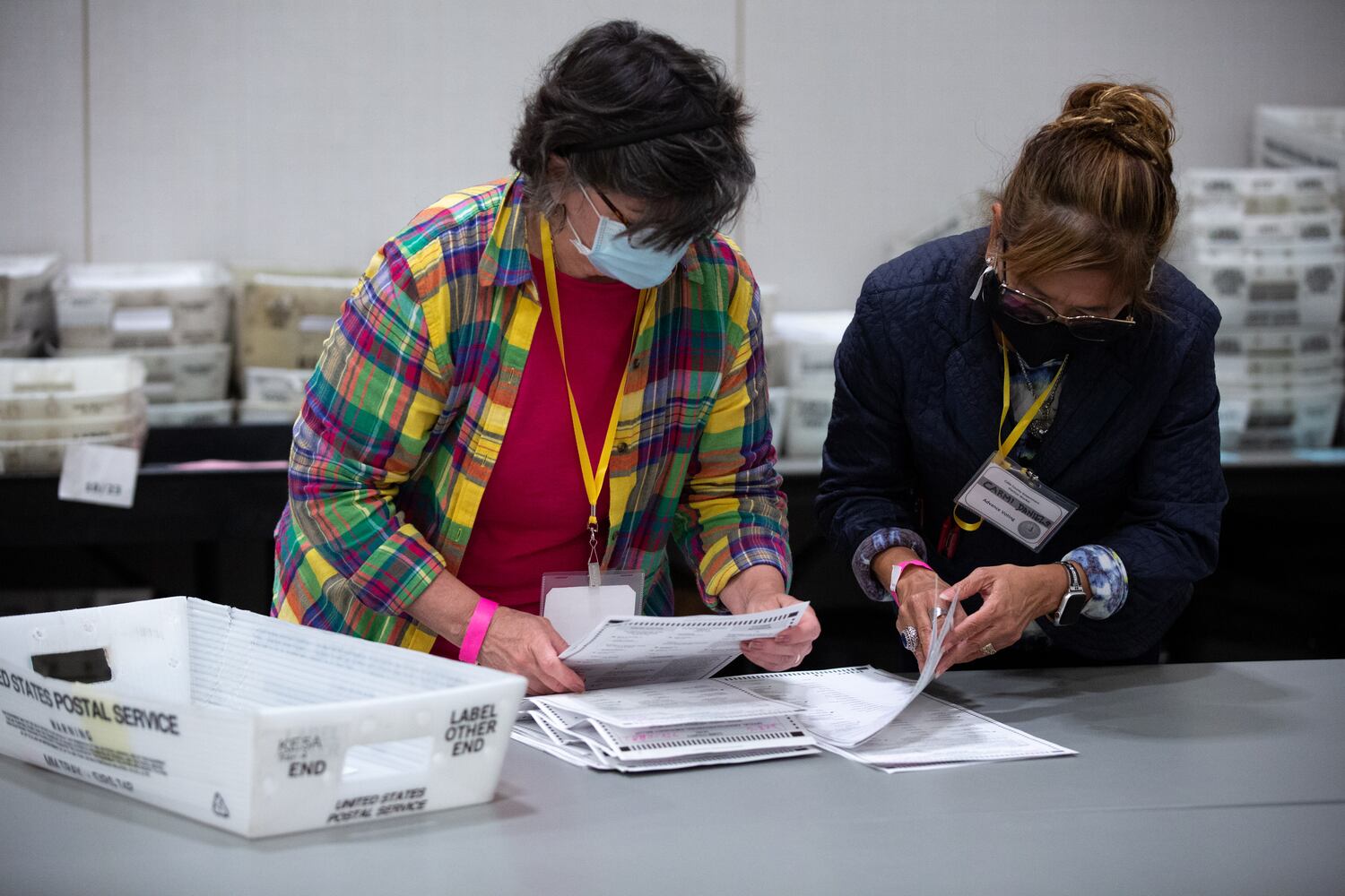 AAJC 111520 VOTE RECOUNT PHOTOS