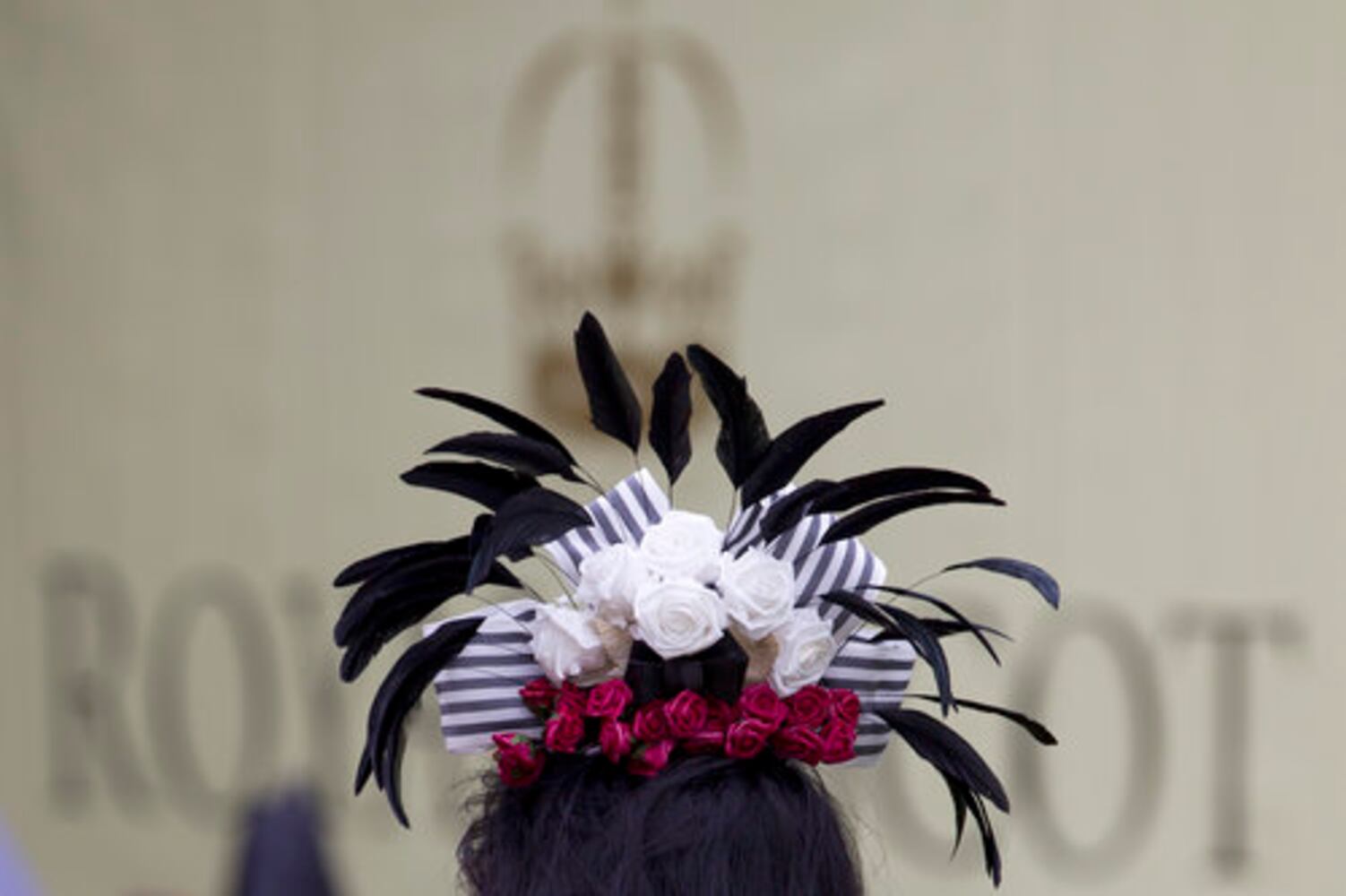 Crazy hats at the Royal Ascot