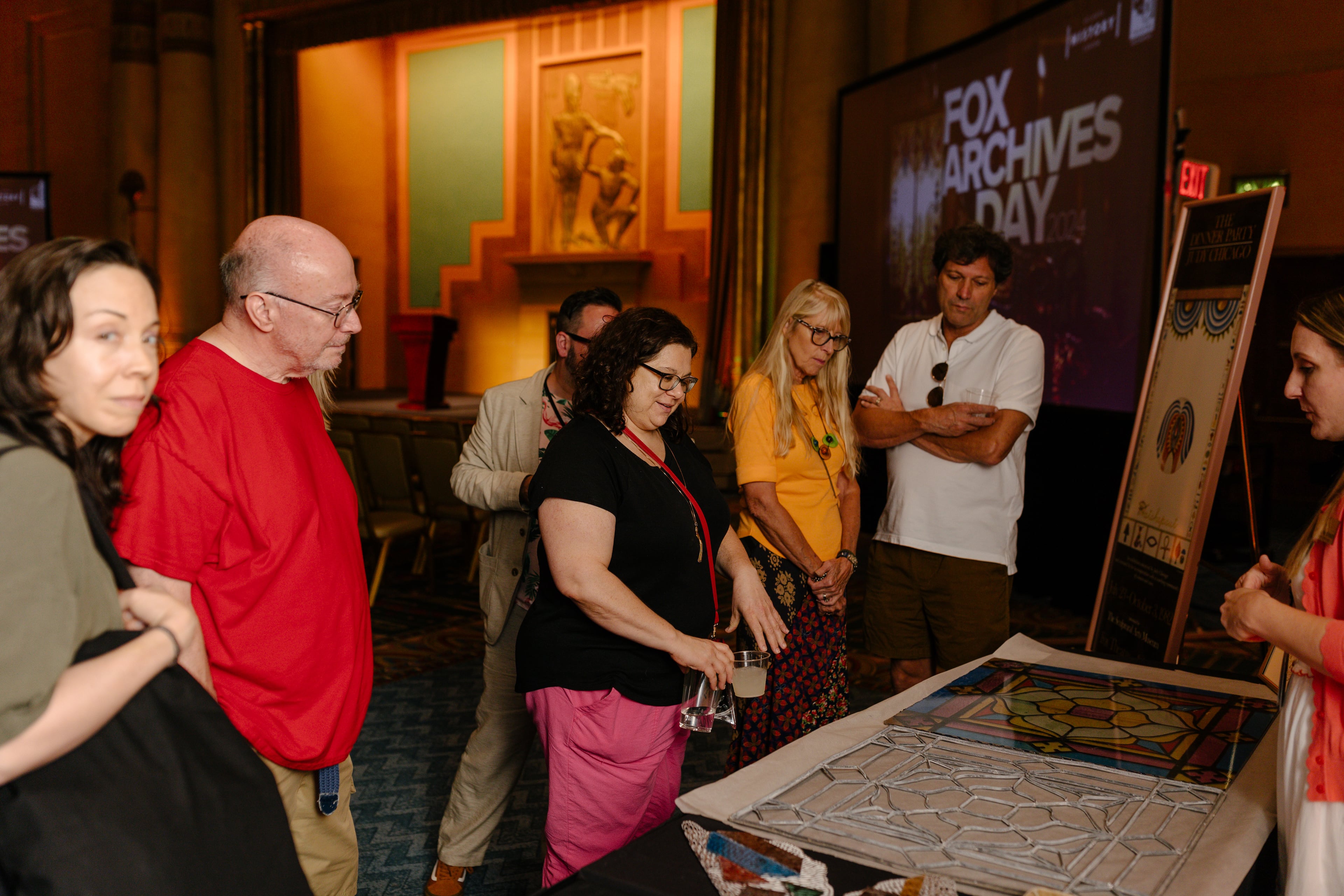 About 250 people attended the third annual Archive Day at the Fox Theatre to show off its wares and history in 2024. The next one is scheduled for Sunday, Aug. 10. (Courtesy of Fox Theatre Archives)