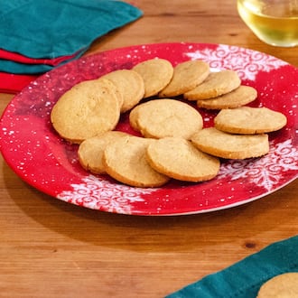 These Southern-style cheese straws contain more fiber and protein, but less fat, than traditional recipes. (Virginia Willis for the AJC)
