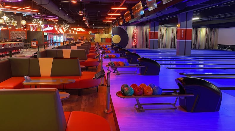 A look inside the new Bowlero at Atlantic Station.