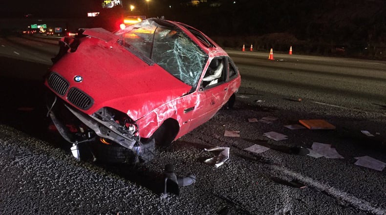 Fatalities on roads in metro Atlanta’s five core counties are down for the most part, but crashes of all kinds are up.