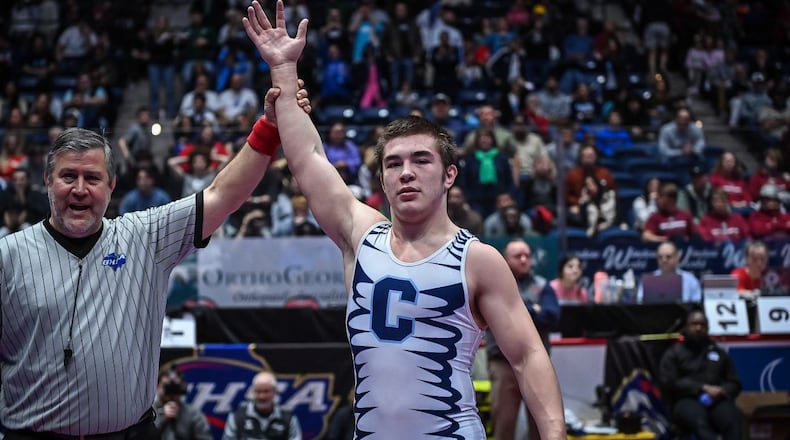 Ryder Wilder is a two-time state champion at 190 pounds. (Camden County High School)